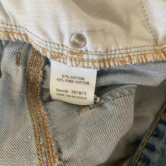 Women’s L.L. Bean Classic Fit light wash jean shorts 20W - Picture 4 of 4